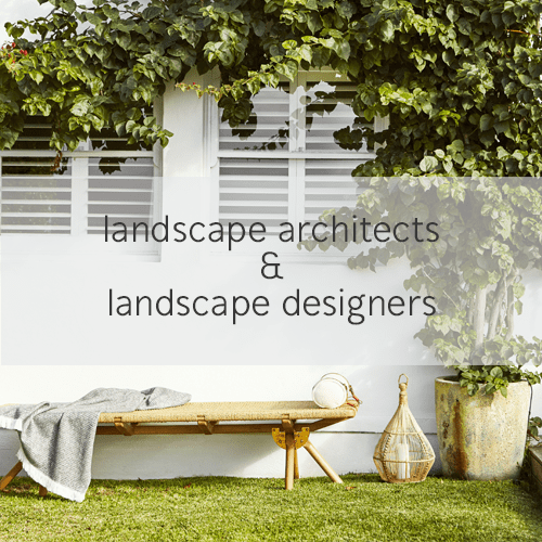 landscape architects & landscape designers